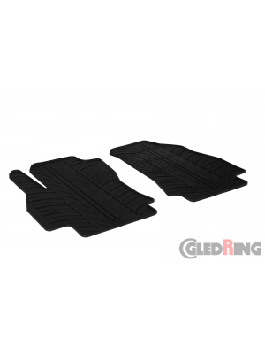Original Gledring Passform Fußmatten Gummimatten 2 Tlg. - Citroen Nemo/PEUGEOT Bipper/FIAT Fiorino 2007 ->